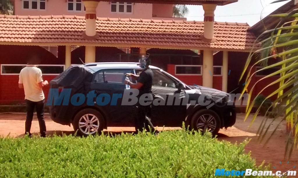 Hyundai ix25 Spied