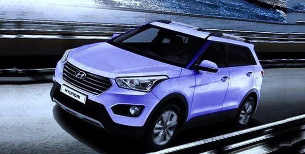 Hyundai ix25 Spy Shot
