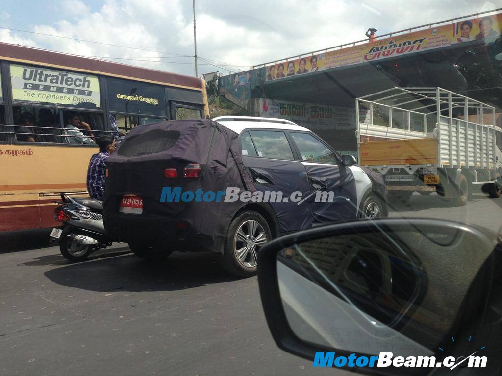 Hyundai ix25 Spyshot