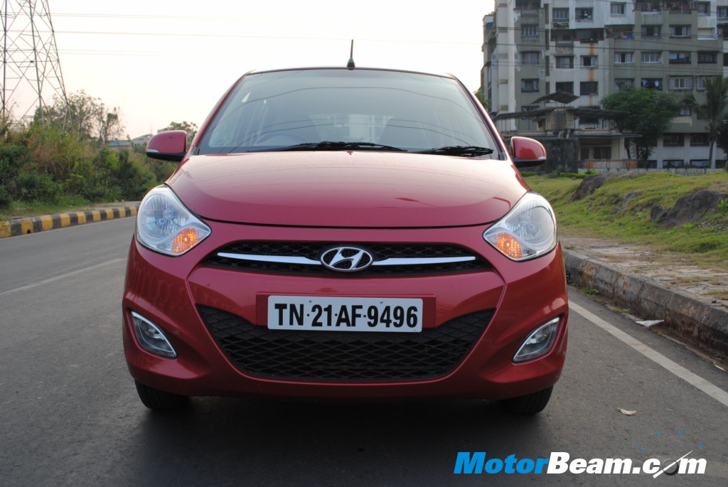 Hyundai_i10_Front New front grille & revised headlamps