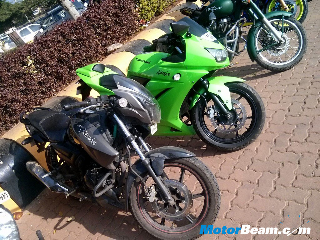 IBW Breakfast Run Bangalore TVS Apache
