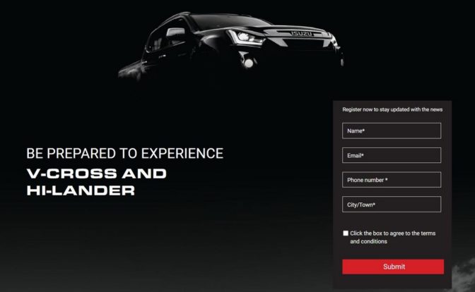 Isuzu D-Max Hi-Lander Launch