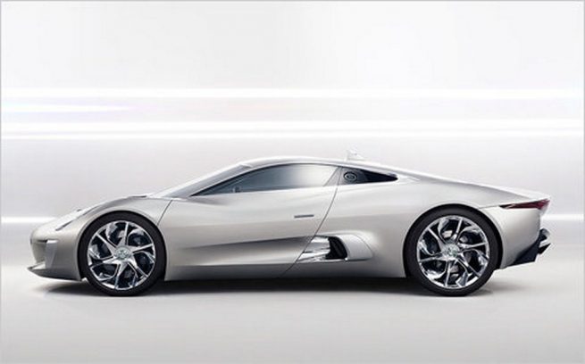 Jaguar C-X75 Prototype Side