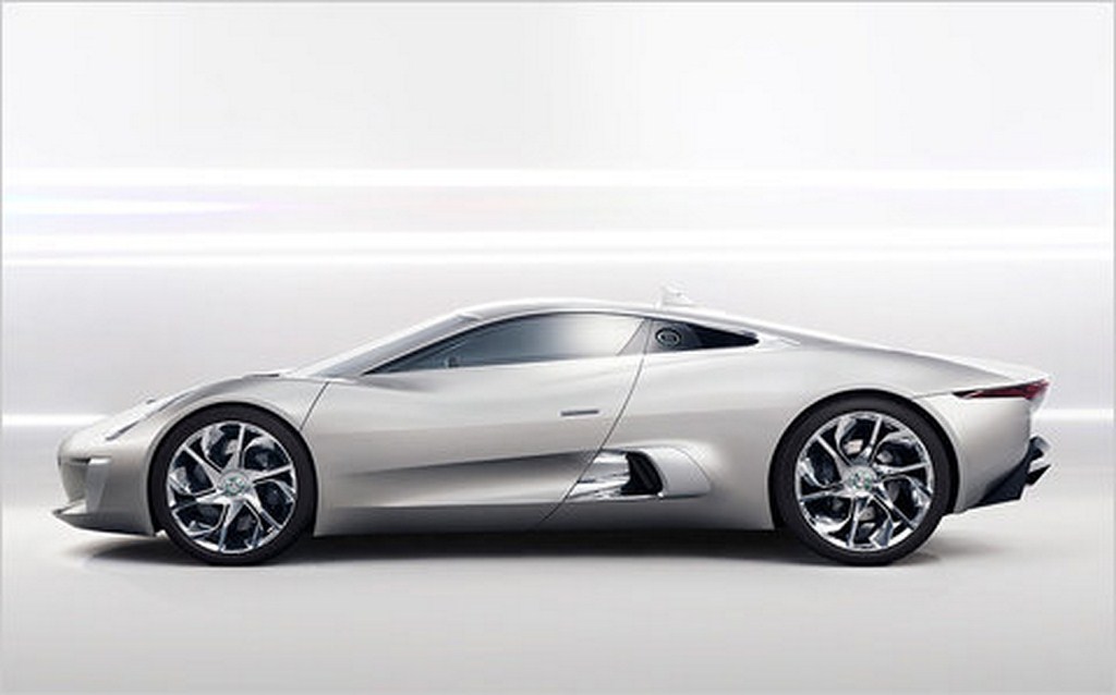 Jaguar C-X75 Prototype Side