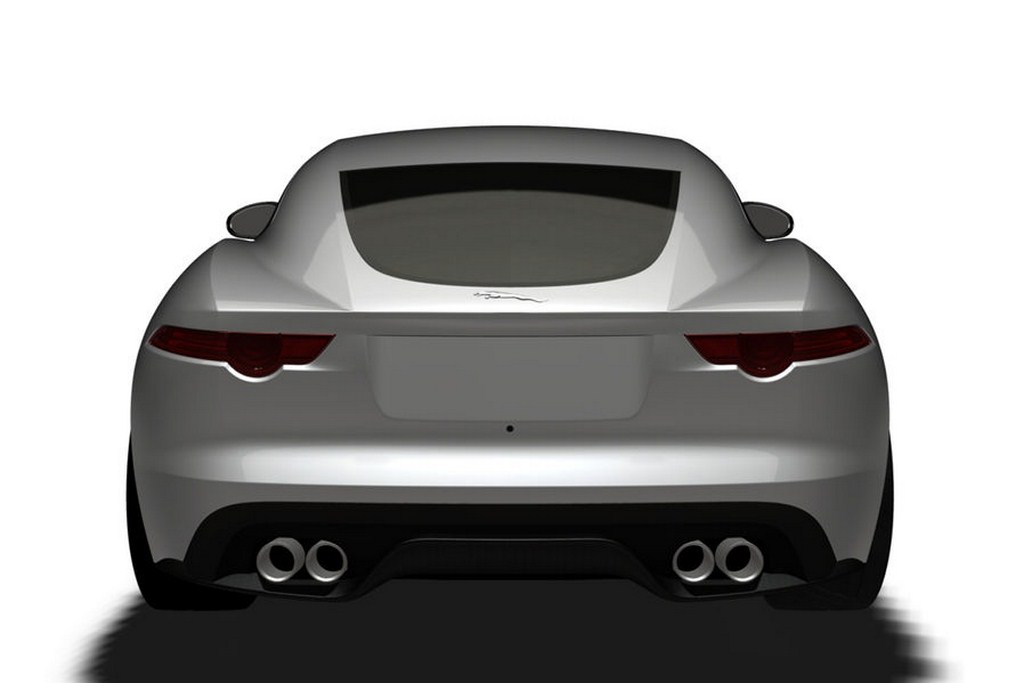Jaguar F Type Coupe Rear