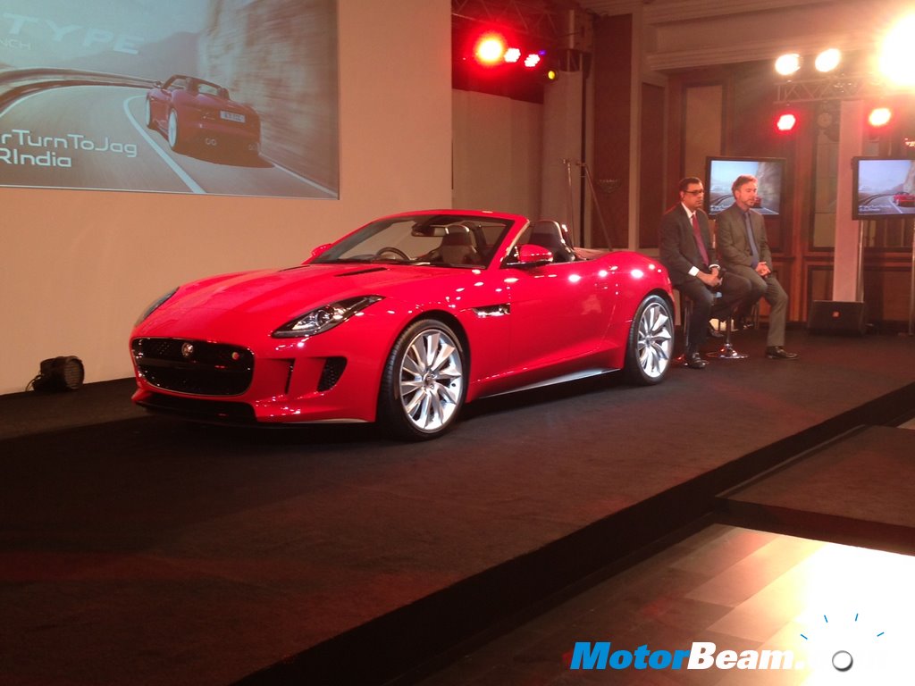 Jaguar F Type India Launch