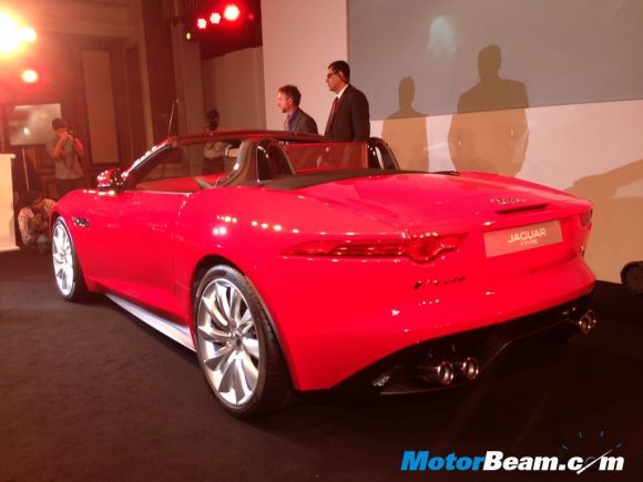 Jaguar F Type Rear