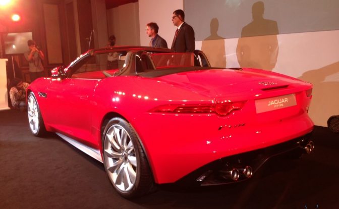 Jaguar F Type Rear