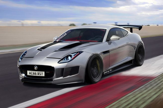 Jaguar F-Type Road Racer Rendering