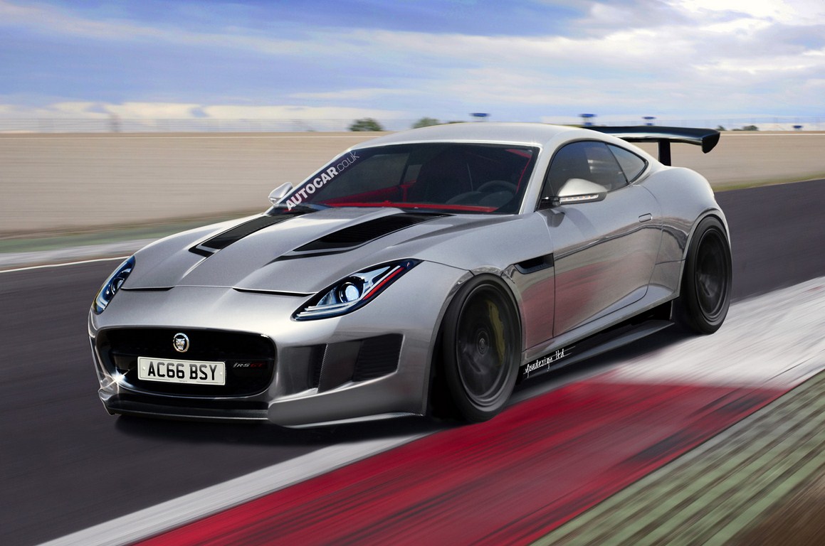 Jaguar F-Type Road Racer Rendering