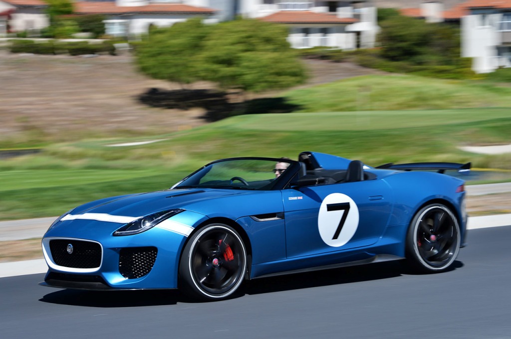 Jaguar Project 7 Concept Action