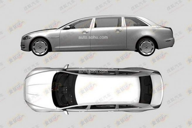 Jaguar XJ Extra LWB Side Top