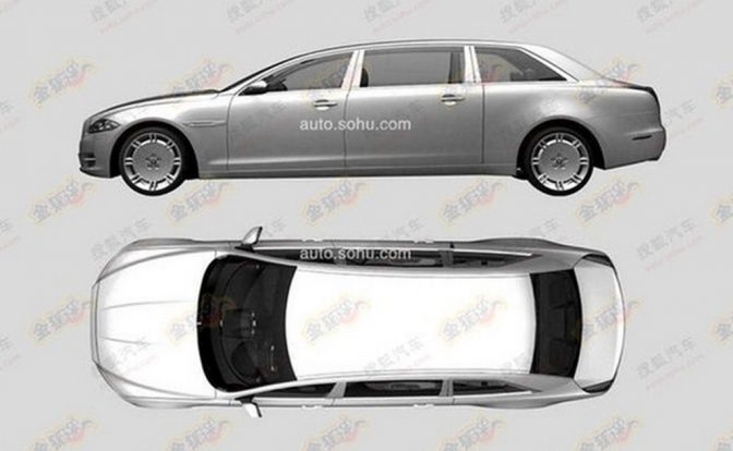 Jaguar XJ Extra LWB Side Top