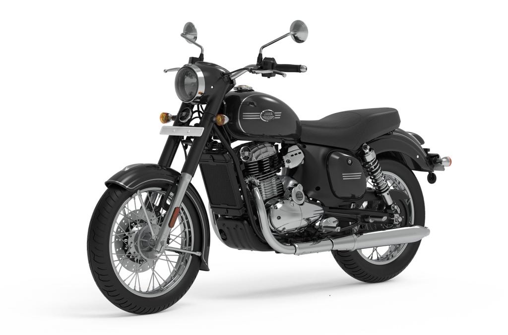 Jawa 350 Obsidian Black