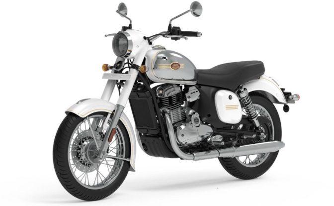 Jawa 350 White