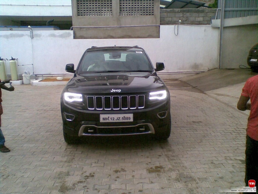 Jeep Grand Cherokee Spied India