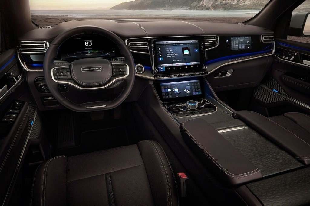 Jeep Grand Wagoneer Concept Dashboard
