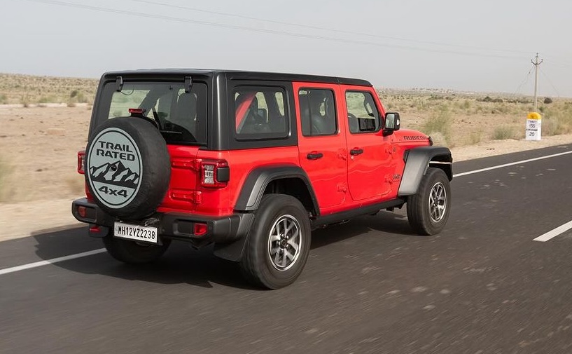 Jeep Wrangler Facelift Rear