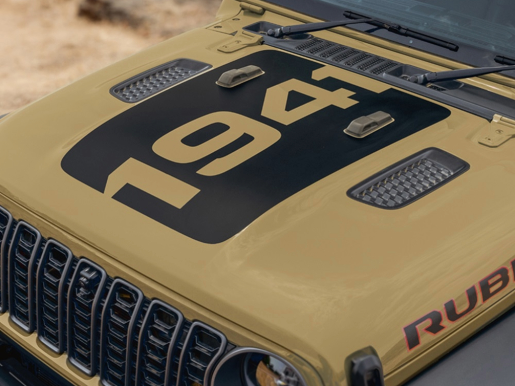 Jeep Wrangler Willys '41 Special Edition bonnet