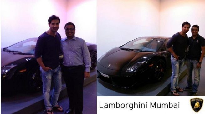 John Abraham Lamborghini Gallardo