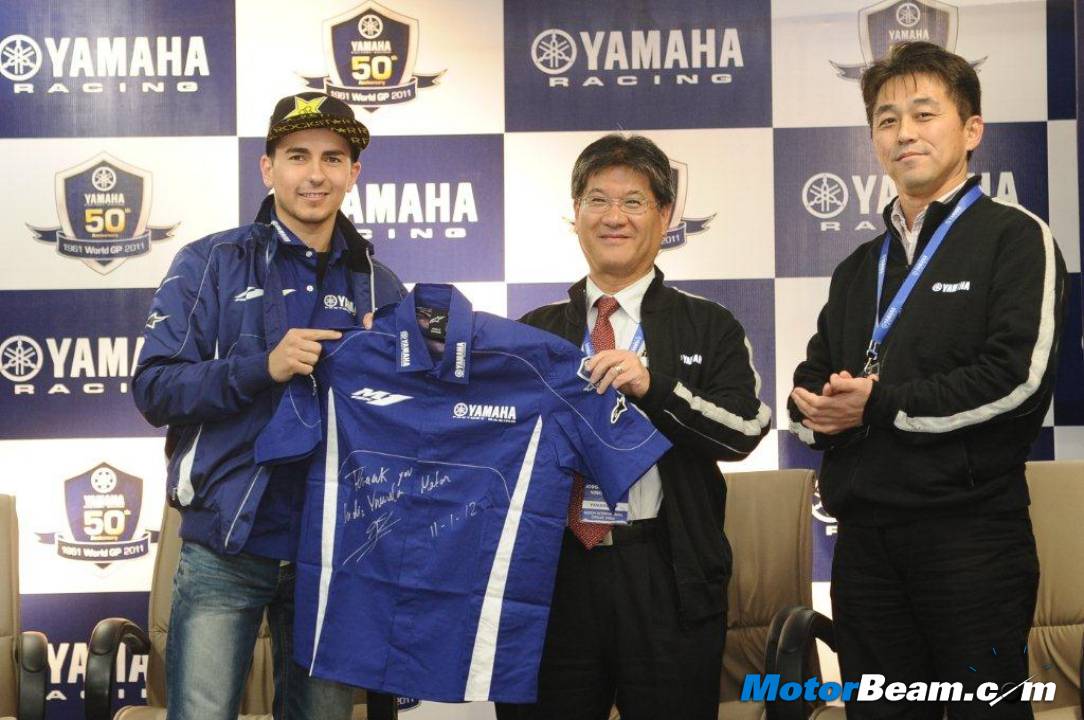 Jorge Lorenzo India Visit Jorge Lorenzo India Visit