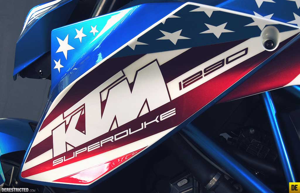 KTM 1290 Superduke Patriot Graphics