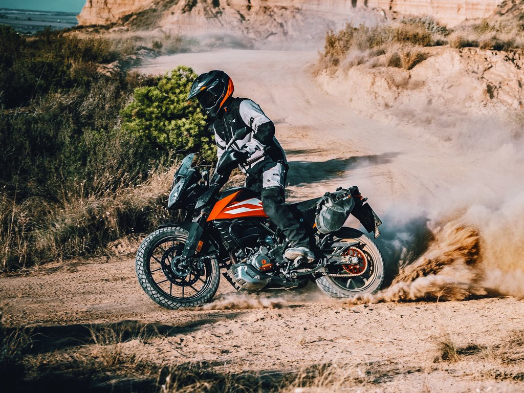 KTM 250 Adventure Off-Roading