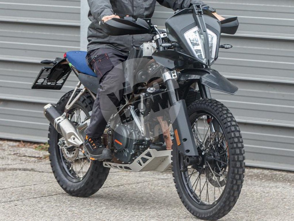 KTM 390 Adventure R Spied