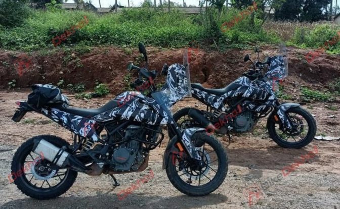 KTM 390 Adventure Rally Spied