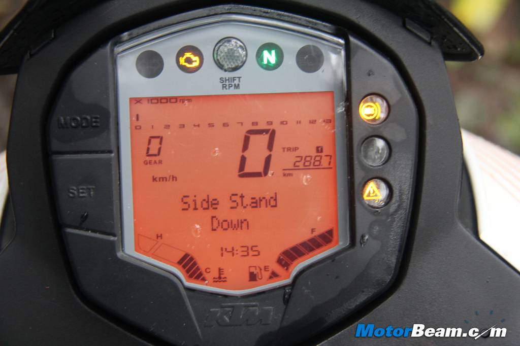KTM 390 Duke Cluster