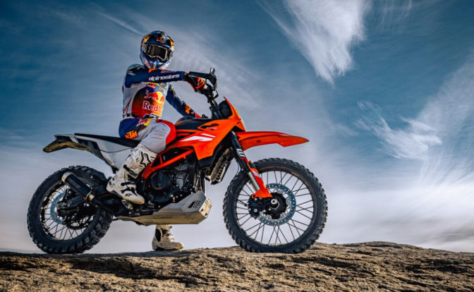 KTM 390 Enduro R Front Side