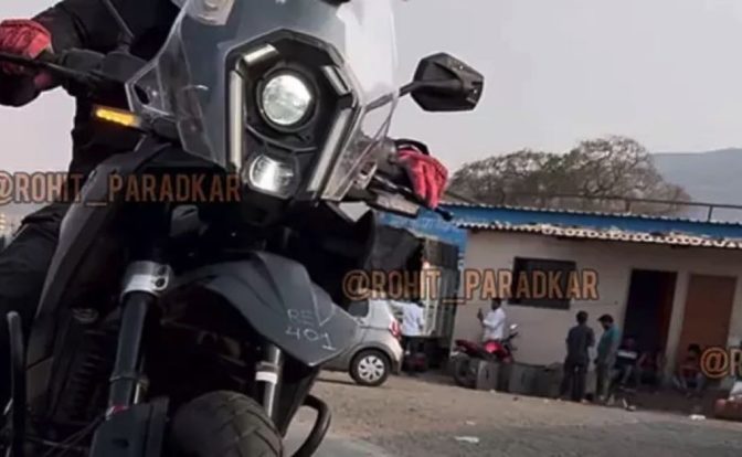 KTM 390 Enduro Spied