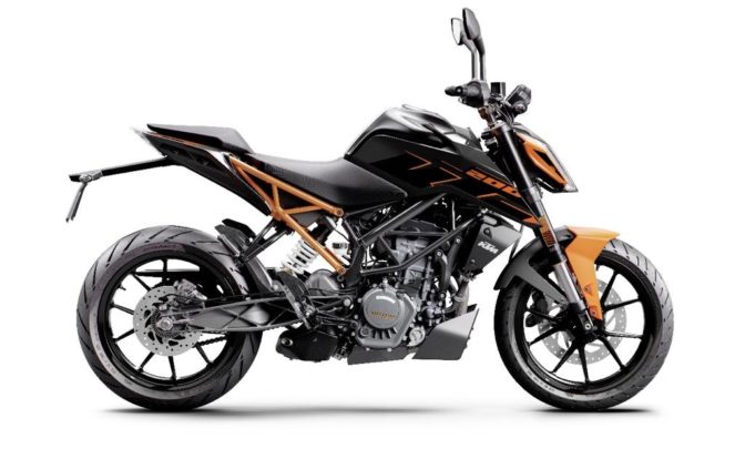 KTM Duke 200 DARK GALVANO