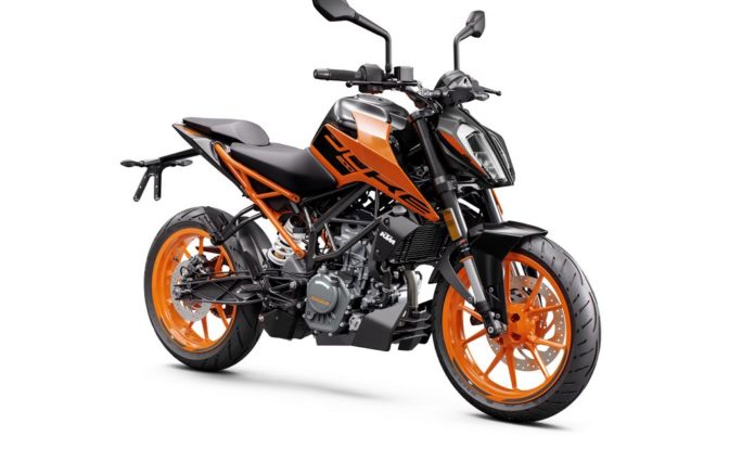 KTM Duke 200 Electronic OrangeKTM Duke 200 Electronic Orange