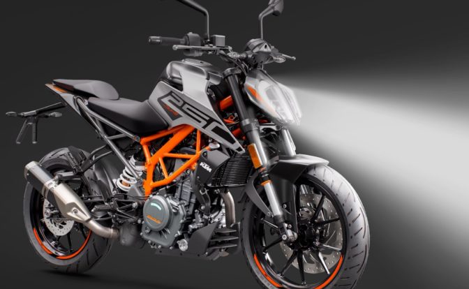 KTM Duke 250 LED Headlight