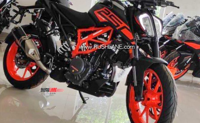 KTM Duke 250 LED Headlight Side