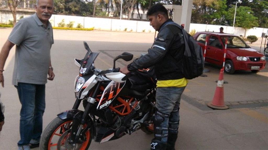 KTM Duke 390 Saddle Sore Journey