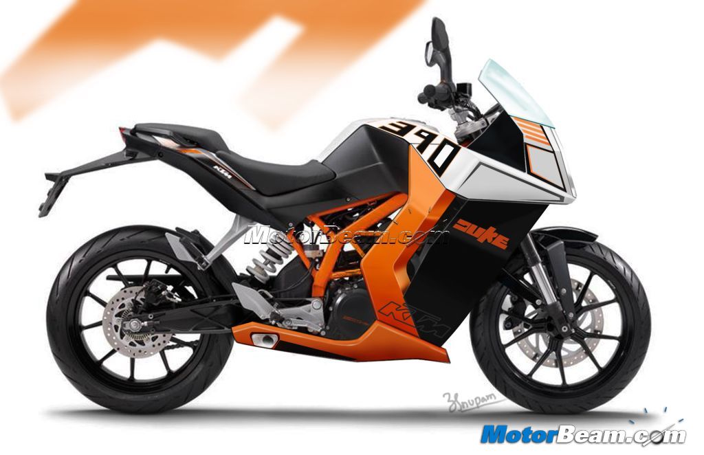 KTM Duke 390 Sports