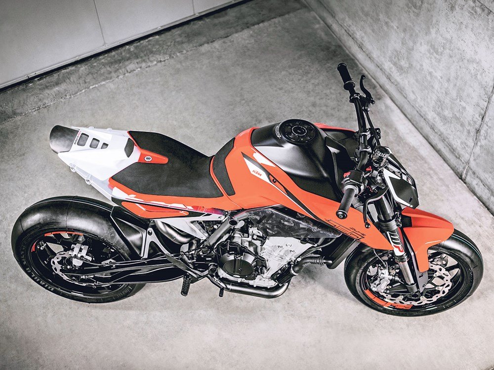 KTM Duke 790 Prototype Details