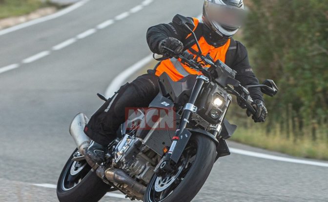 KTM Duke 990 Spied