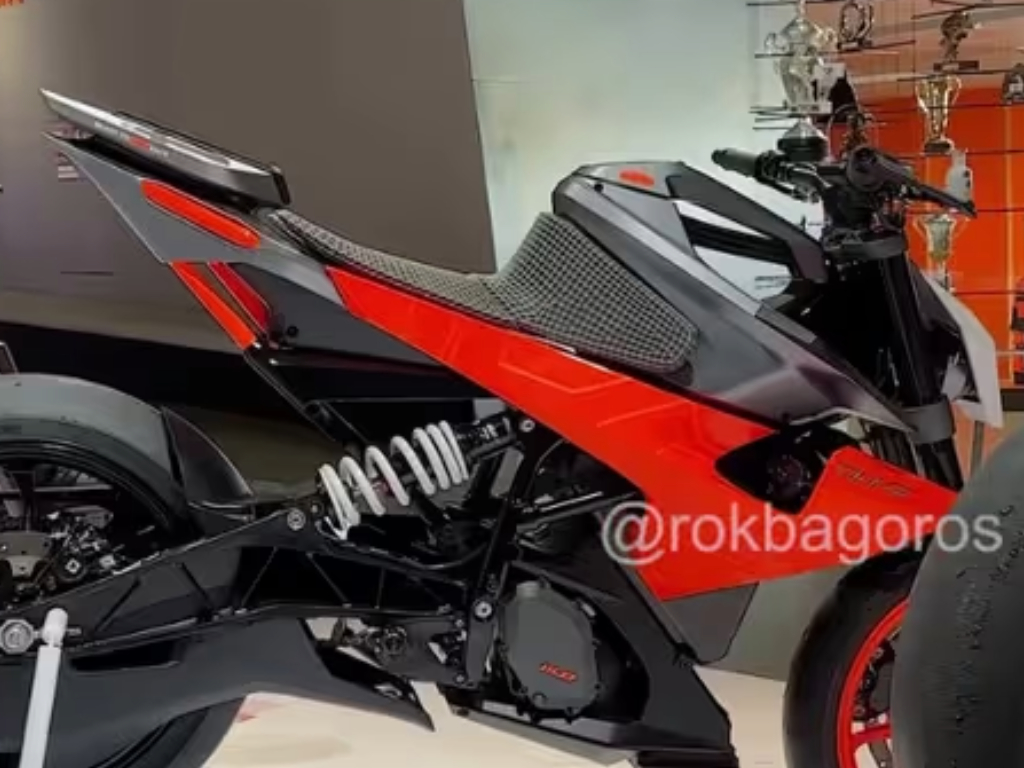 KTM E-Duke Tank and Side
