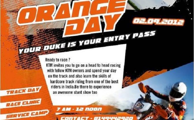 KTM Orange Day