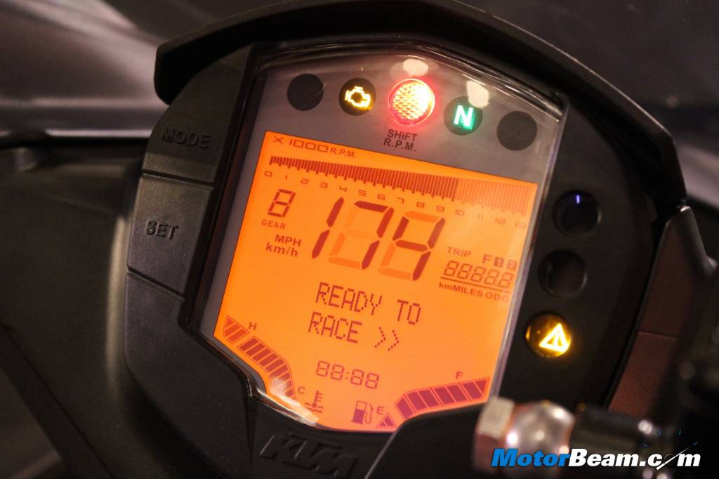 KTM RC 200 Cluster