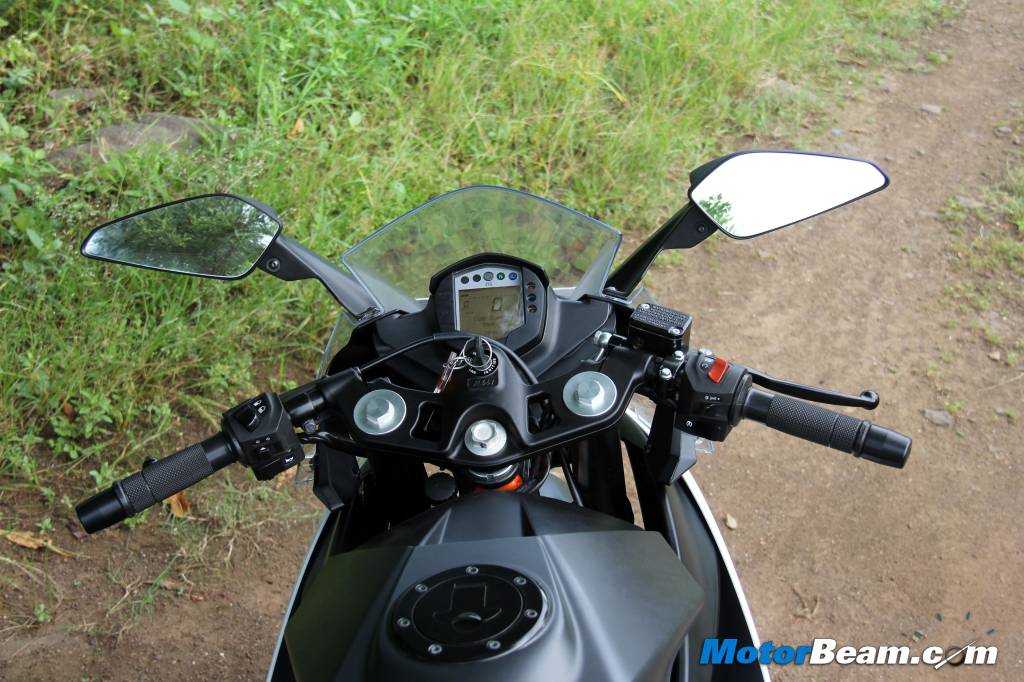 KTM RC 390 Ergonomics