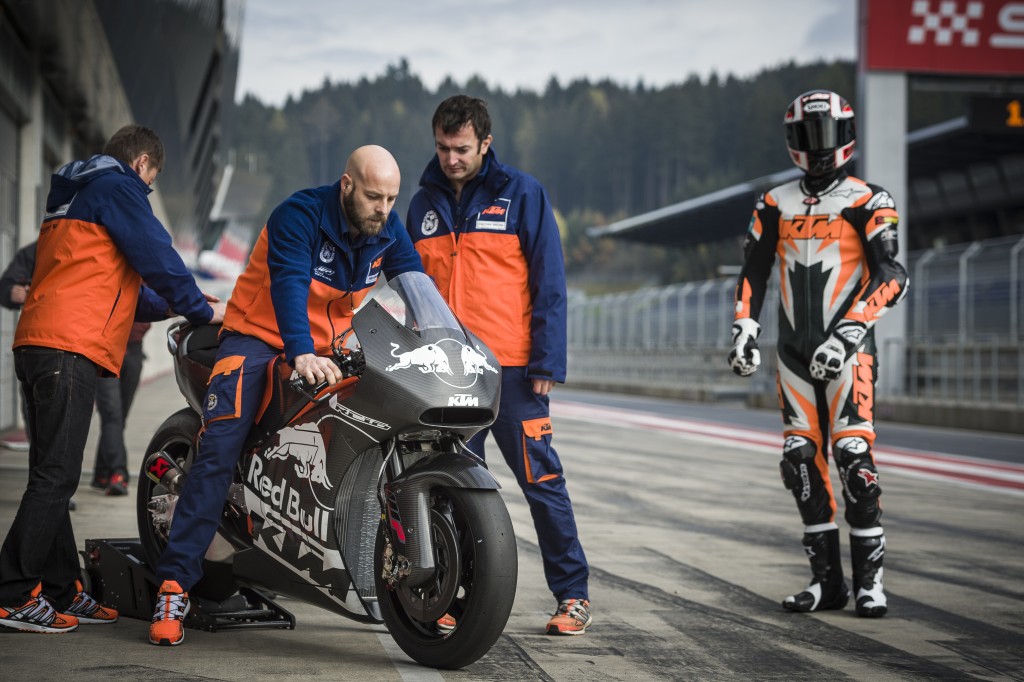 KTM RC16 MotoGP Test Session