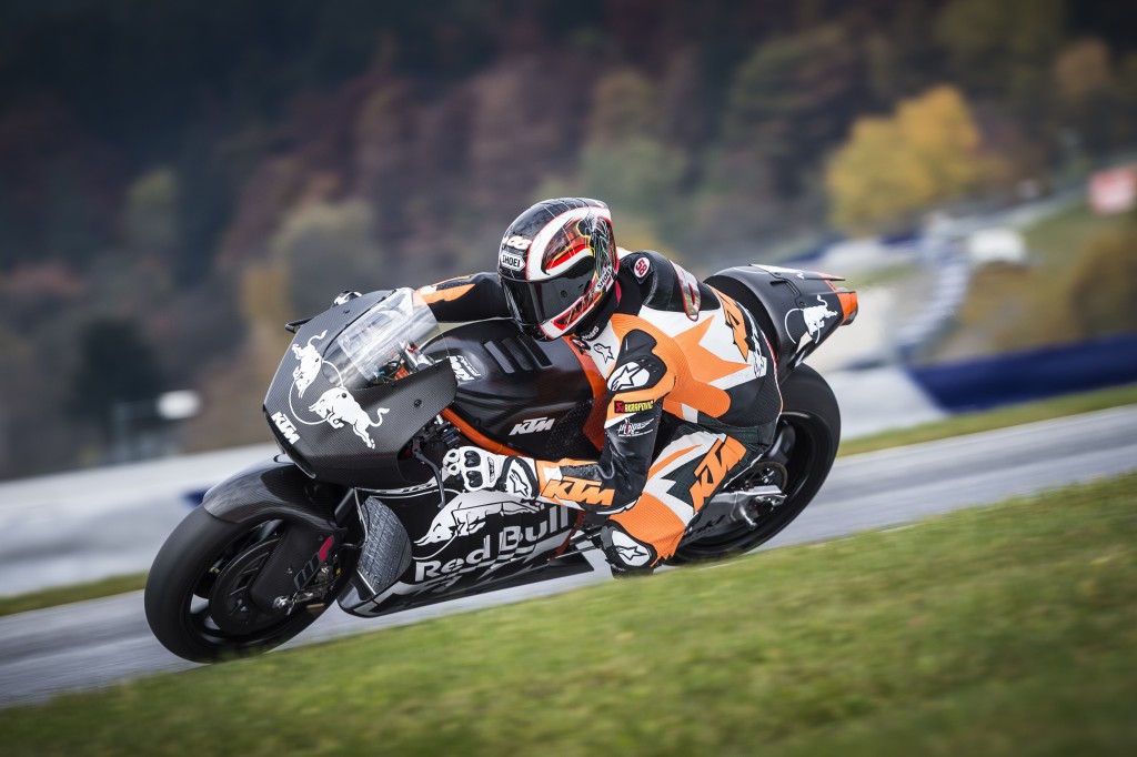 KTM RC16 MotoGP Test