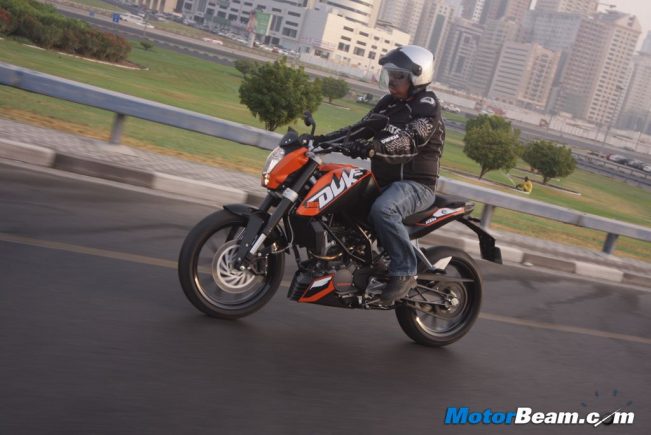 KTM Duke 125 Test Ride