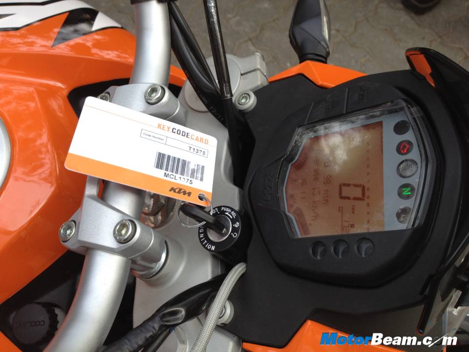 KTM Duke Instrumentation KTM Duke Instrumentation