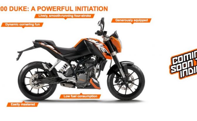 KTM India Website