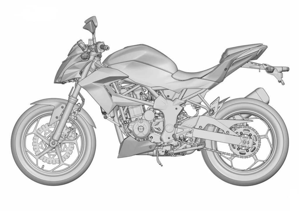 Kawasaki Ninja RR Mono Naked